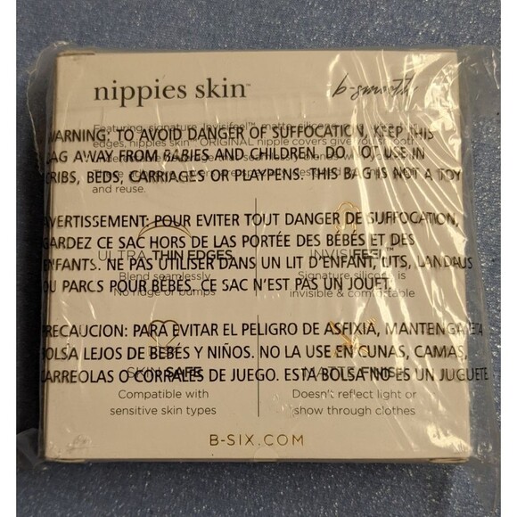 New In Box~Nippies Skin Original One Pair Smooth Coverage Fits A-C Cups - Picture 2 of 5